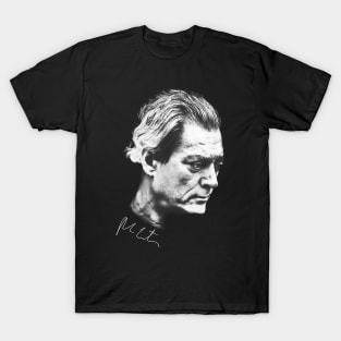 Paul Auster with Signature T-Shirt